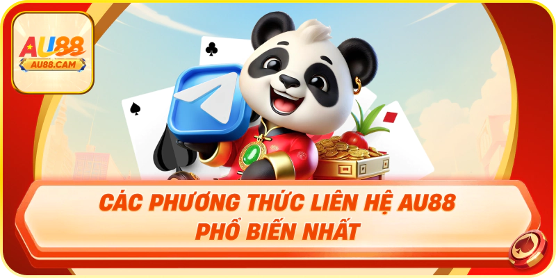 Các phương thức liên hệ AU88 Minh họa các kênh liên hệ AU88 gồm điện thoại, email và hỗ trợ trực tuyến