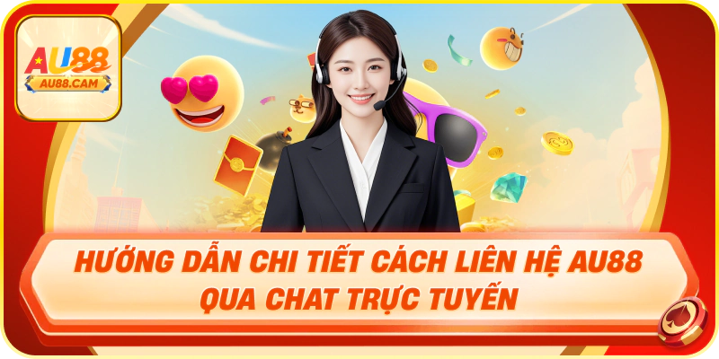Quy trình gửi yêu cầu liên hệ AU88 Minh họa các bước gửi yêu cầu hỗ trợ AU88 qua kênh trực tuyến